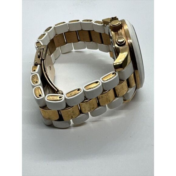 Michael Kors Runway MK5464 Women's Two-Tone Analog Dial Quartz Watch JNA798 - Picture 11 of 11
